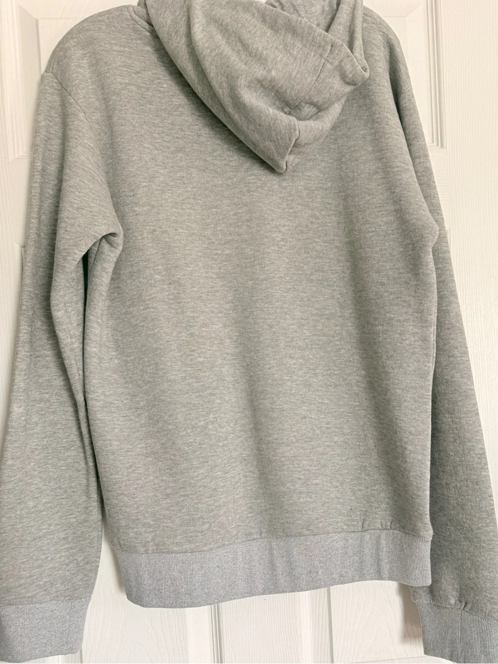 Gray Logo Hoodie - Modern Essentials